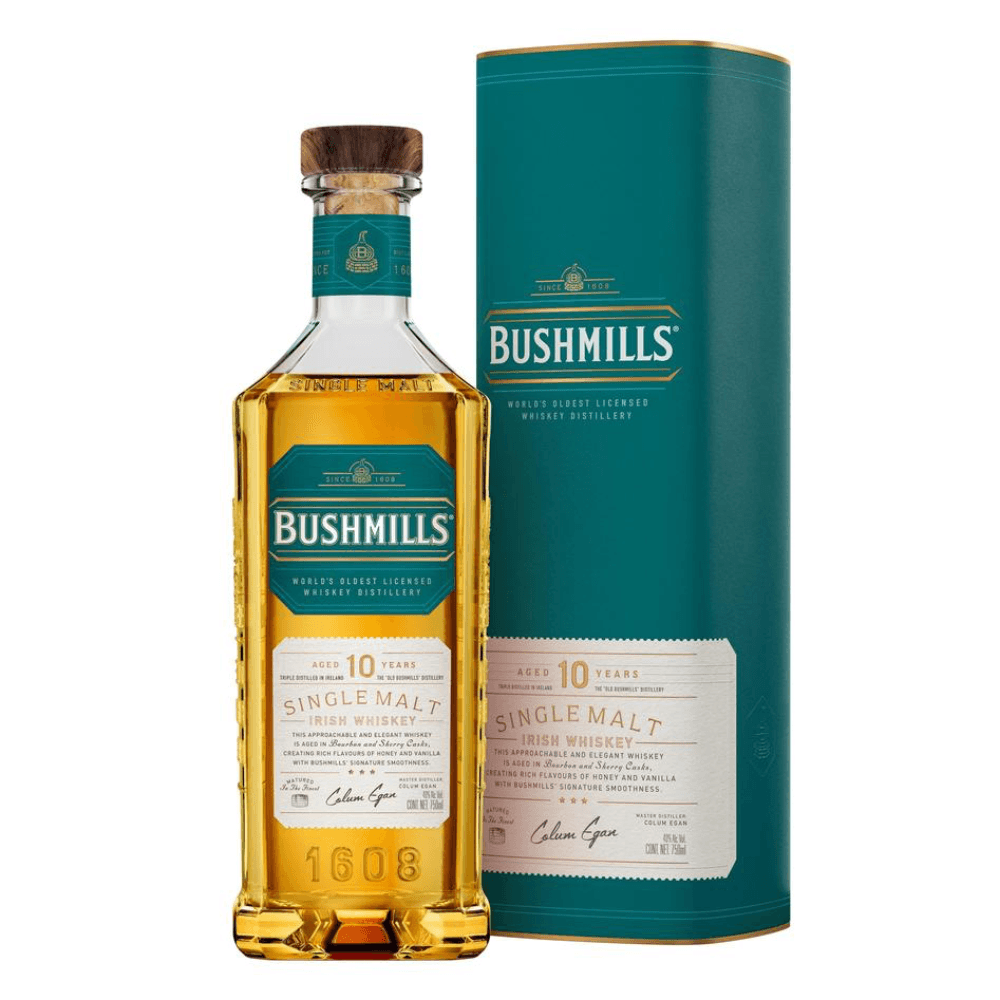 Whiskey Bushmills 21 Años Single Malt Irish 750 ml - Bodegas Alianza