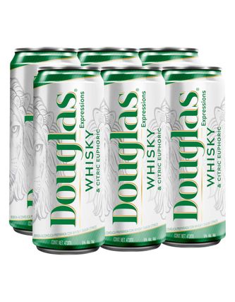 Grand Douglas Expressions Euphoric Citric con 6 piezas de 473 ml