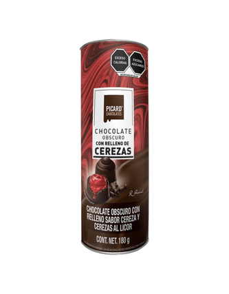 Chocolate Picard Oscuro Relleno Cereza 180g