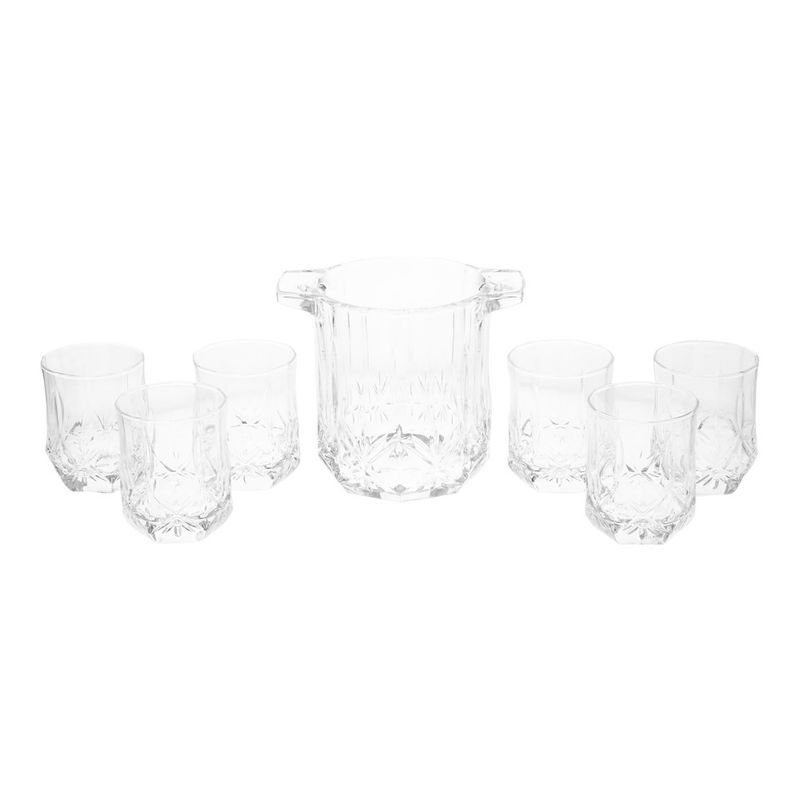 Juego-Hielera-Cristal-Luminarc--6-Vasos-Brighton