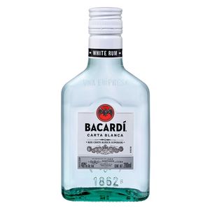 Ron Bacardi Blanco Nva Pres 200 ml