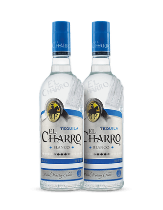 Tequila El Charro Blanco 750ml (2 Bt)