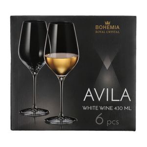 Copa Bohemia Avila White Wine 430 ml (6 pz)