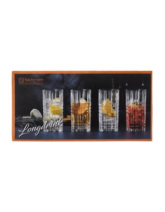 Vaso Square Longdrink 445 ml (4pz)
