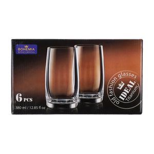 Vaso Bohemia Hb Pavo 380 ml (6 pz)