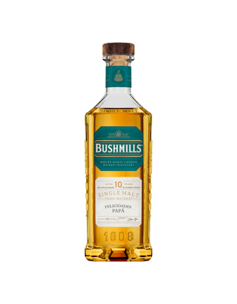 Whiskey Bushmills 10 Años Edición Felicidades Papá 750 ml