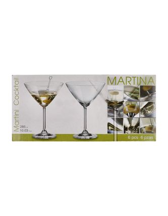 Copa Bohemia Crystal Martina Martini 285ml (6pz)