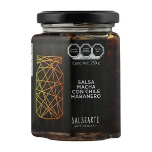 Salsa Macha con Chile Habanero Salsearte 250 g