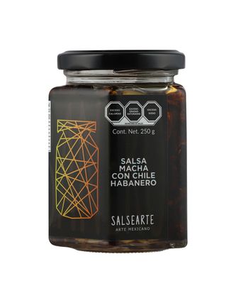 Salsa Macha con Chile Habanero Salsearte 250 g
