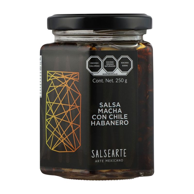 Salsa-Macha-con-Chile-Habanero-Salsearte-250-g