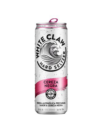 White Claw Hard Seltzer Cereza Negra 355 ml (6pz)