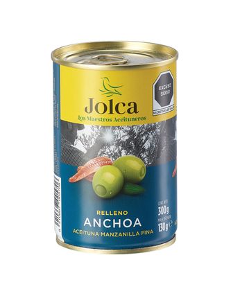 Aceituna Verde Rell. Anchoa Jolca 300 g