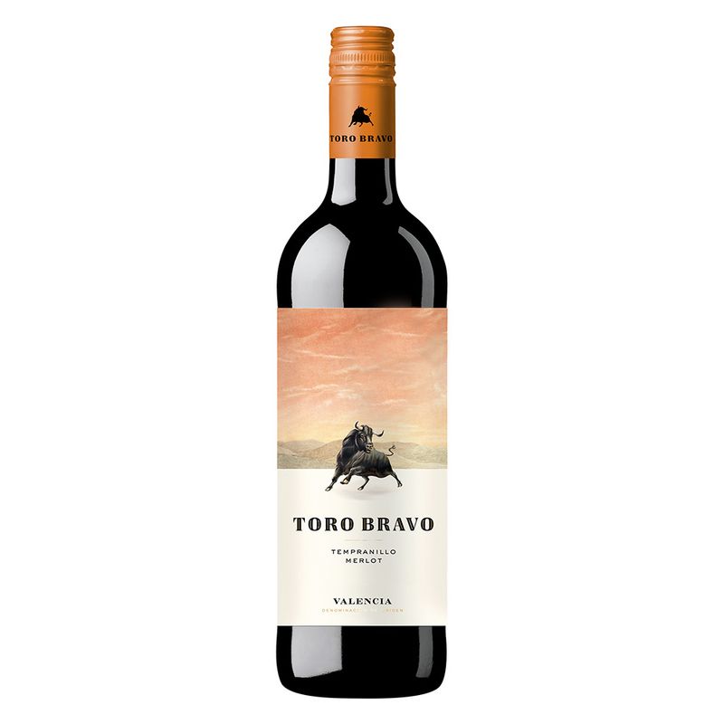 Vino-Tinto-Toro-Bravo-Tempranillo-Merlot-750ml