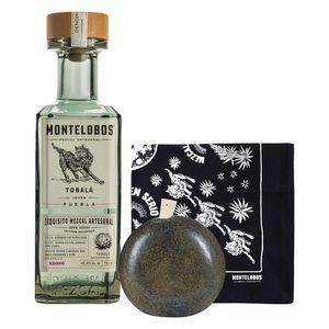 Mezcal Montelobos Joven Tobala 750ml c/Kit