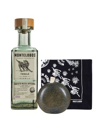 Mezcal Montelobos Joven Tobala 750ml c/Kit