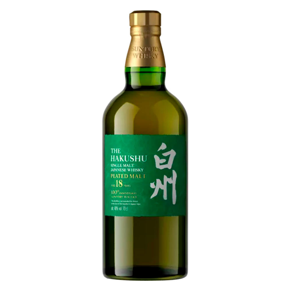 Whisky The Hakushu 18 Años Single Malt Japonés 700 ml - Bodegas