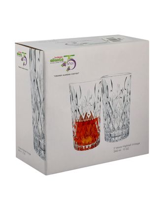 Vaso Alianza Vintage Hb 340 ml (2pz)