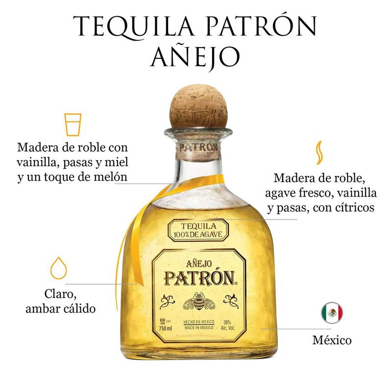 Tequila-Patron-Añejo-750-ml