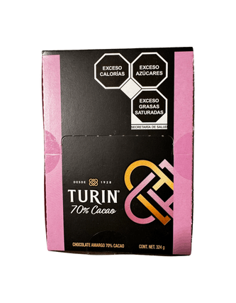 Chocolate Turin Amargo 70% 324 g (18pz)