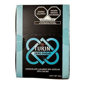 Chocolate Turin Amargo S/Azucar 18 g (18pz)