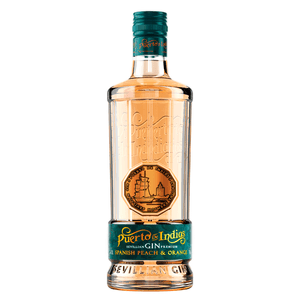 Ginebra Puerto De Indias Peach & Orange 750ml