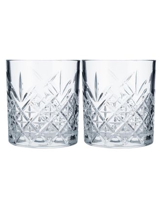 Vaso Pasabahce Timeless Old Fashion 345Ml-2Pzs