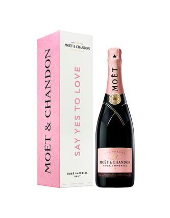 Champ. Moet & Chandon Rose Love Pers. Est. Say Yes 750 ml