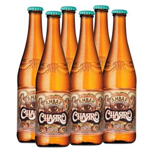 Cerveza Charro Ambar N/R (6 Pz) 355 ml