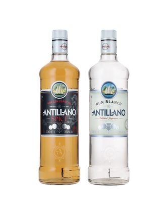 Ron Antillano Blanco 1 L+Spiced 1L