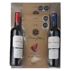 Regalo 5J Cinco Jotas 3 Lonchados+2 Botellas 0