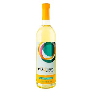 Vino Blanco Cu4Tro Soles Afrutado 750 ml