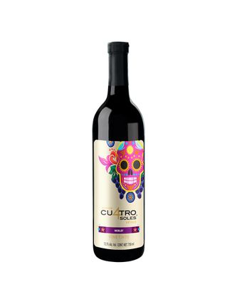 Vino Tinto Cu4tro Soles Merlot 750 ml