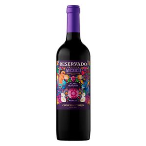 Vino Tinto Reservado Merlot Edic Celebra Mexico 750 ml