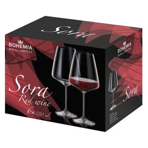 Copa Bohemia Royal Crystal Sora Red Wine 6X780Ml 0