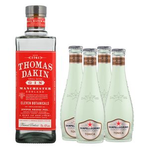 Ginebra Thomas Dakin 700 ml C/4 Agua Tonica