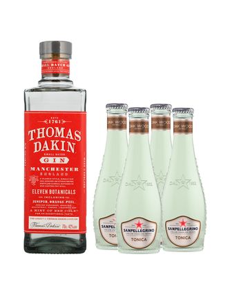 Ginebra Thomas Dakin 700 ml C/4 Agua Tonica