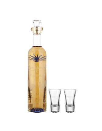 Tequila Don Ramón Rep. Punta Diamante 750 ml C/2 vasos