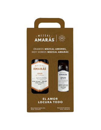 Mezcal Amarás Joven  Espadín 750 ml C/Americana 200 ml