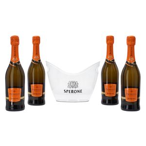 Vino Blanco Espumoso Sperone Celebration Brut 4Bt+Hielera 750 ml