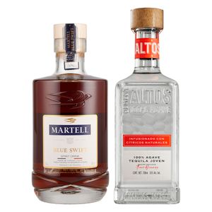 Cognac Martell Blue Swift 700 ml C/Altos Inf. Cítricos 700 ml
