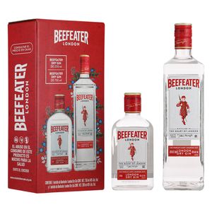 Ginebra Beefeater 750 ml C/Beefeater 200 ml
