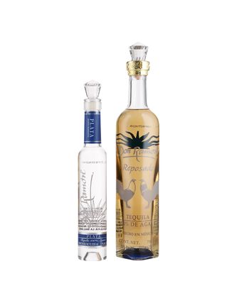 Tequila Don Ramón Rep. Punta Diamante 750 ml C/Plata 200 ml