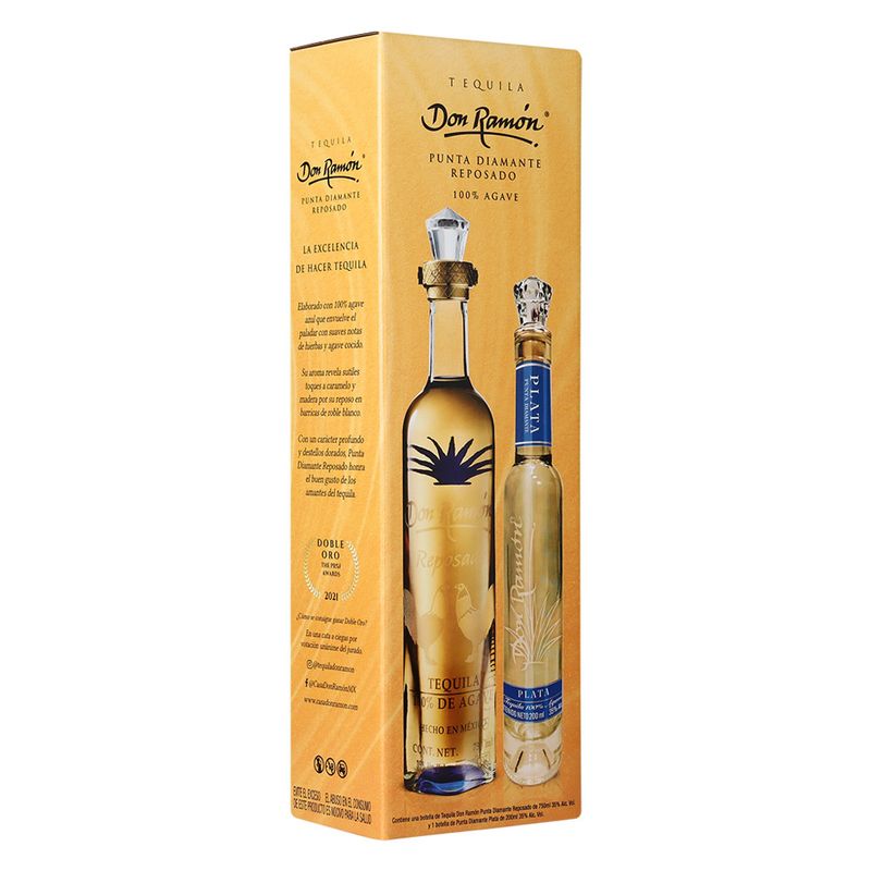 Tequila-Don-Ramon-Rep.-Punta-Diamante-750-ml-C-Plata-200-ml