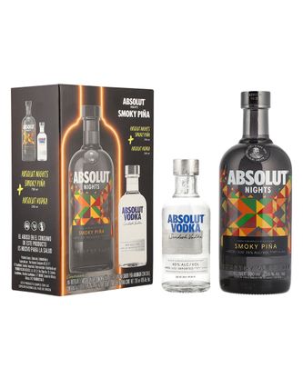 Licor de Vodka Absolut Nights Smoky C/Absolut 200 ml 700 ml