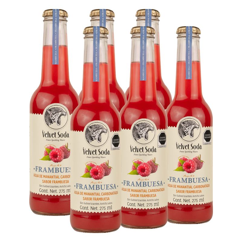 Agua-Velvet-Soda-Frambuesa--6-Botellas--275-ml
