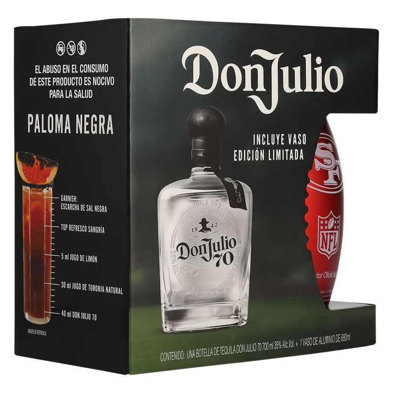 Tequila-Don-Julio-70-Añejo-C-Vaso-Balon-700-ml