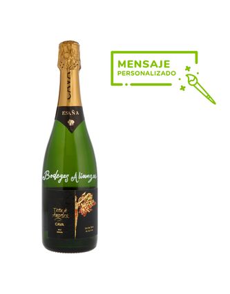 Vino Blanco Espumoso Tierra de Ángeles Brut Cava (Personalizado) 750 ml