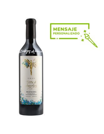 Vino Tinto Gran Tierra de Ángeles Blend Bordales (Personalizado) 750 ml