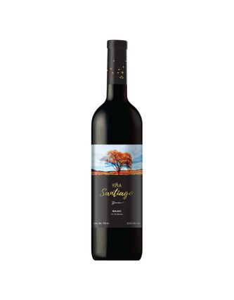 Vino Tinto Viña Santiago Malbec 750 ml