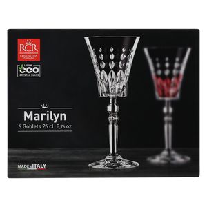 Copa Rcr Marilyn P/Vino (6 Piezas)